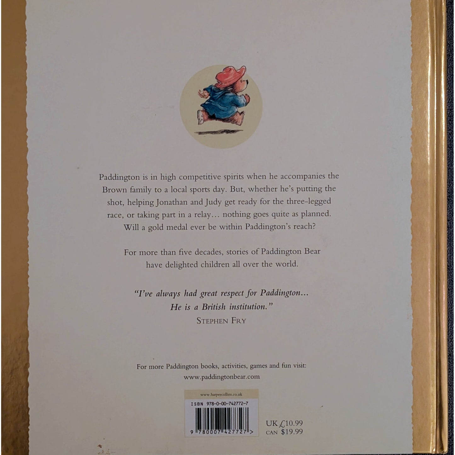 Paddington Goes for Gold. Brukte bøker av Michael Bond hos Inventaret