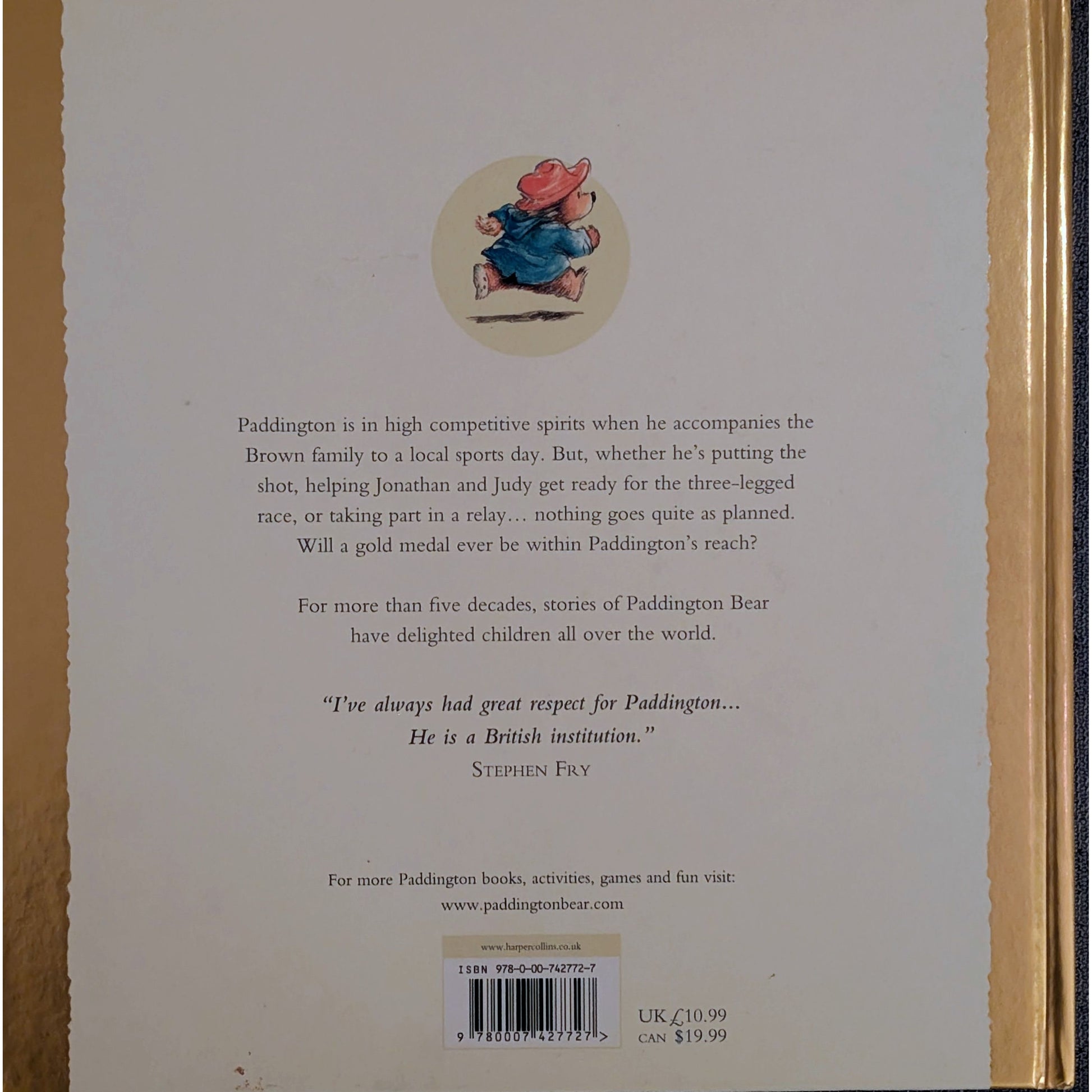 Paddington Goes for Gold. Brukte bøker av Michael Bond hos Inventaret