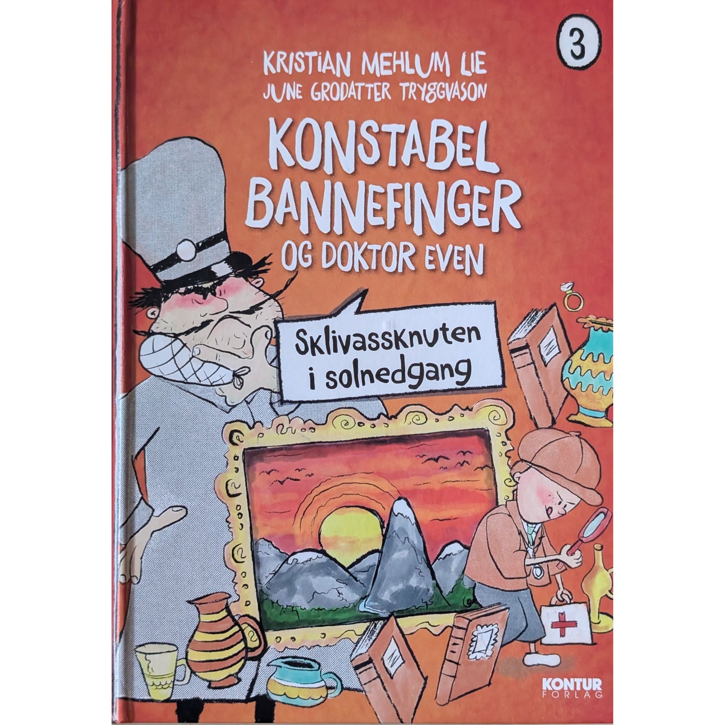 Konstabel Bannefinger og Doktor Even - Sklivassknuten i solnedgang