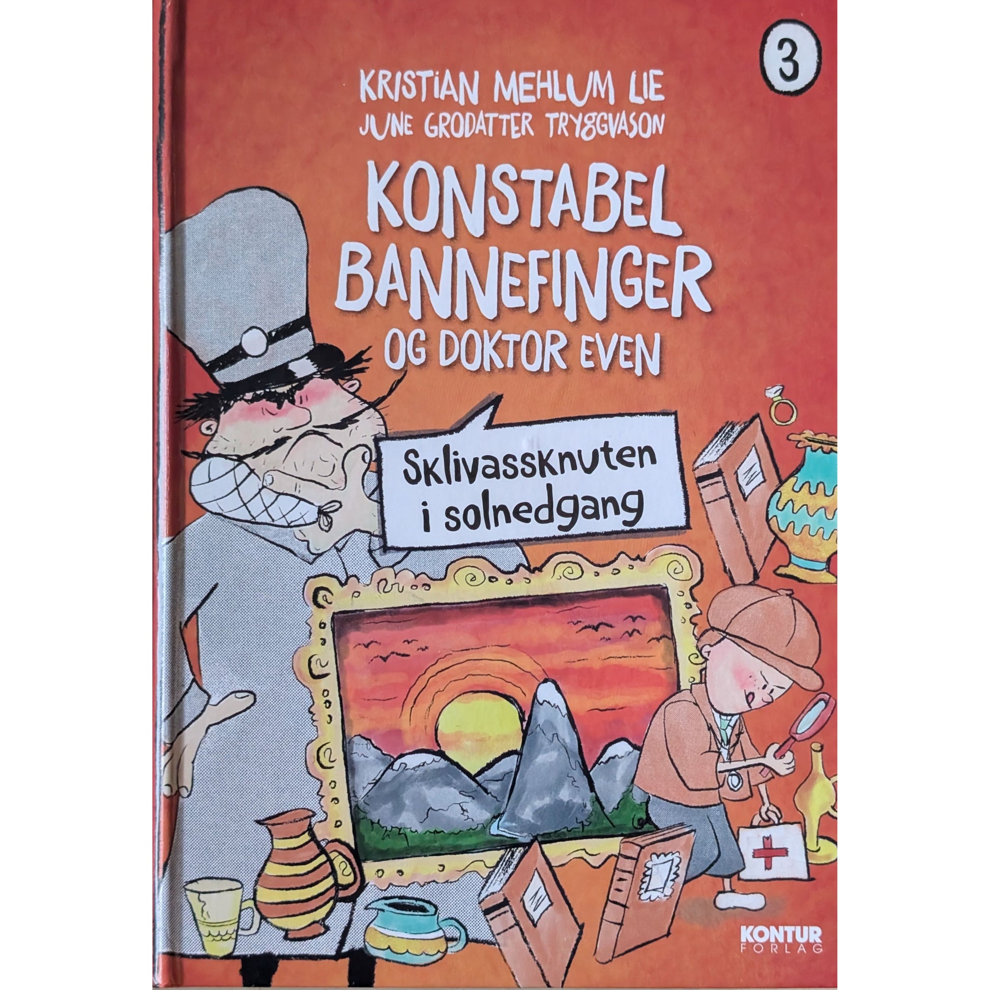 Konstabel Bannefinger og Doktor Even - Sklivassknuten i solnedgang