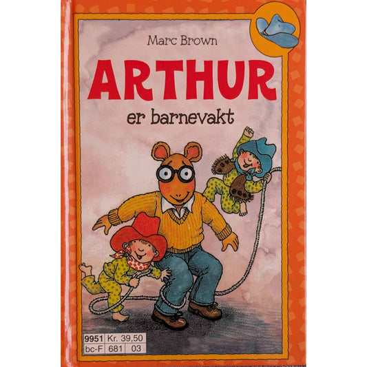 Arthur er barnevakt, brukte bøker av Marc Brown hos Inventaret bruktbokhandel
