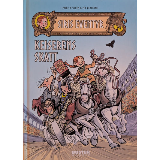 Siris Eventyr, Keiserens skatt - Brukte barnebøker av Patric Nyström. 