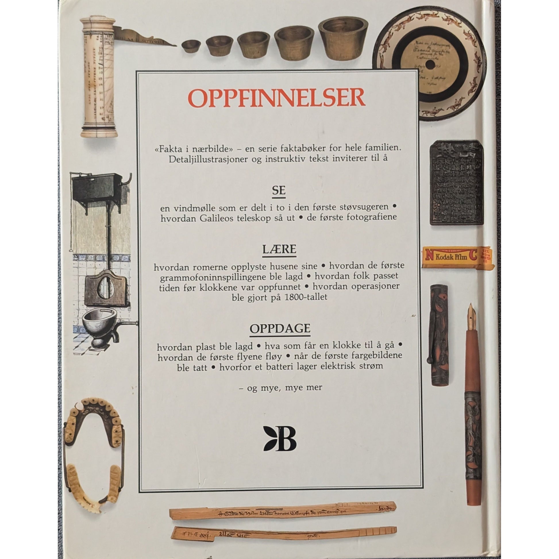 Oppfinnelser - Fakta i nærbilde. Brukte bøker Inventaret bokhandel