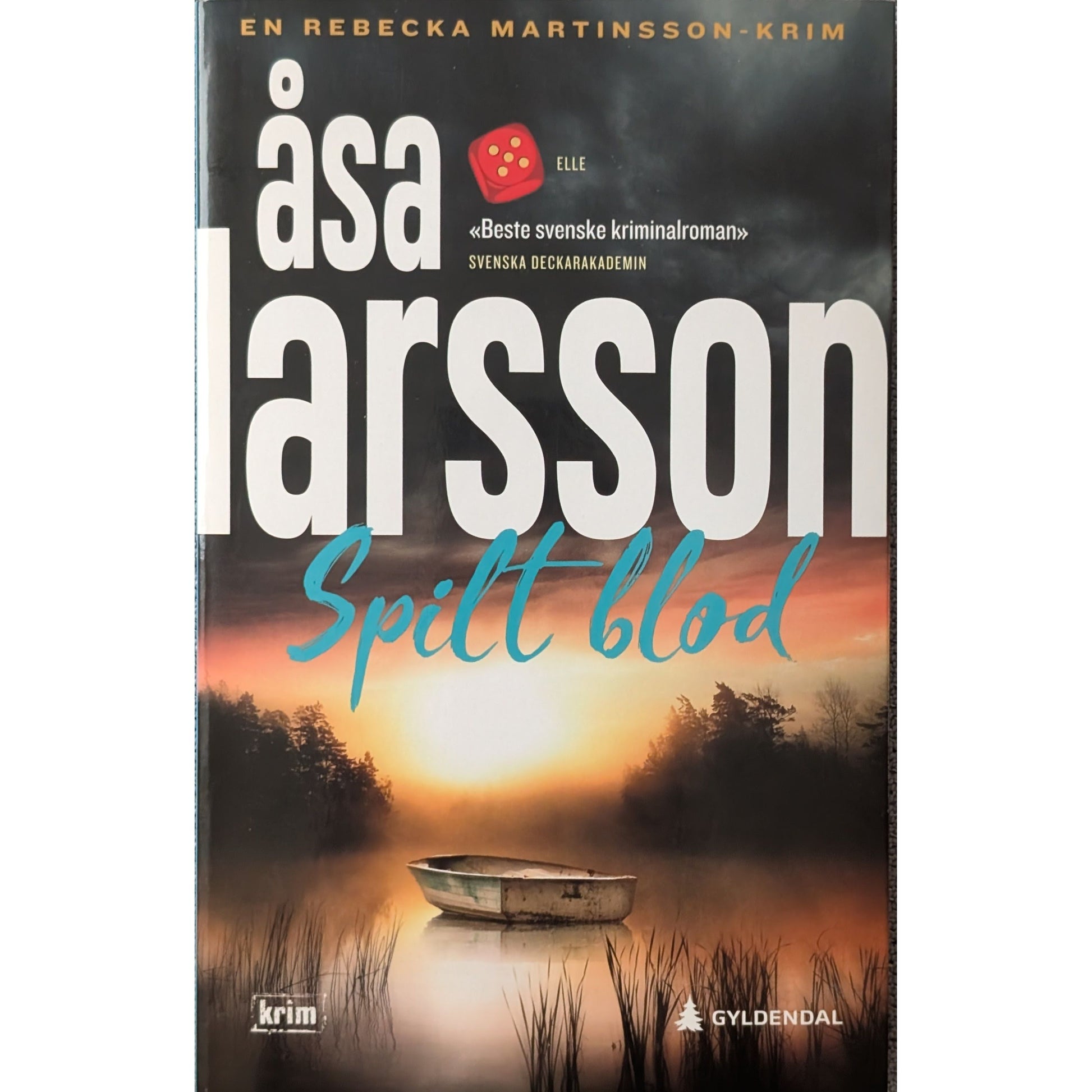 Larsson, Åsa: Rebecka Martinsson (2) - Spilt blod. Inventaret bruktbokhandel