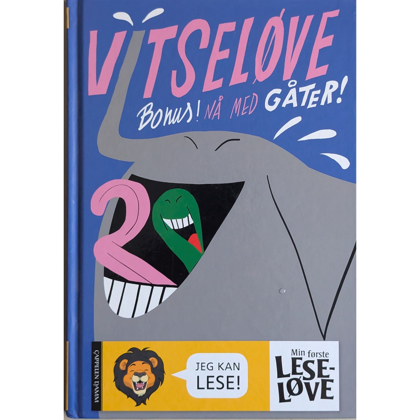 Min første leseløve - Vitseløve  2. Bonus! Nå med Gåter! - brukt bok