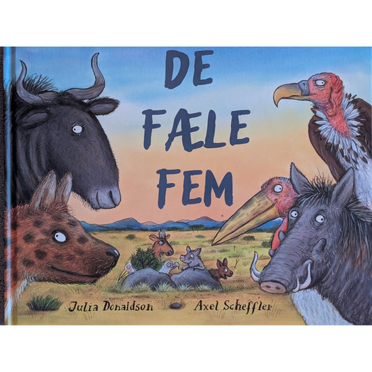 De fæle fem, brukte bøker av Julia Donaldson og Axel Scheffler