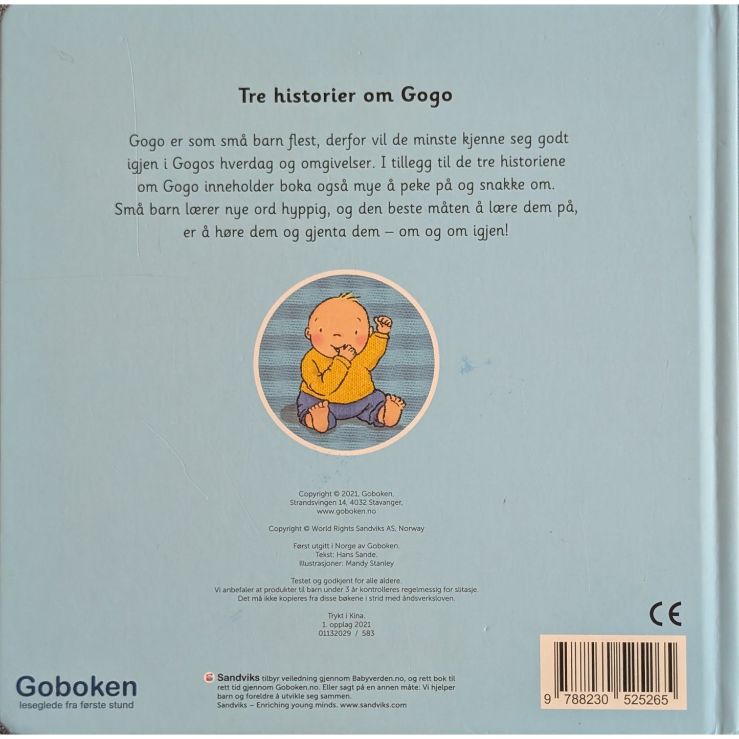 Baby Gogo - Tre historier om Gogo. Brukte bøker fra Go'boken