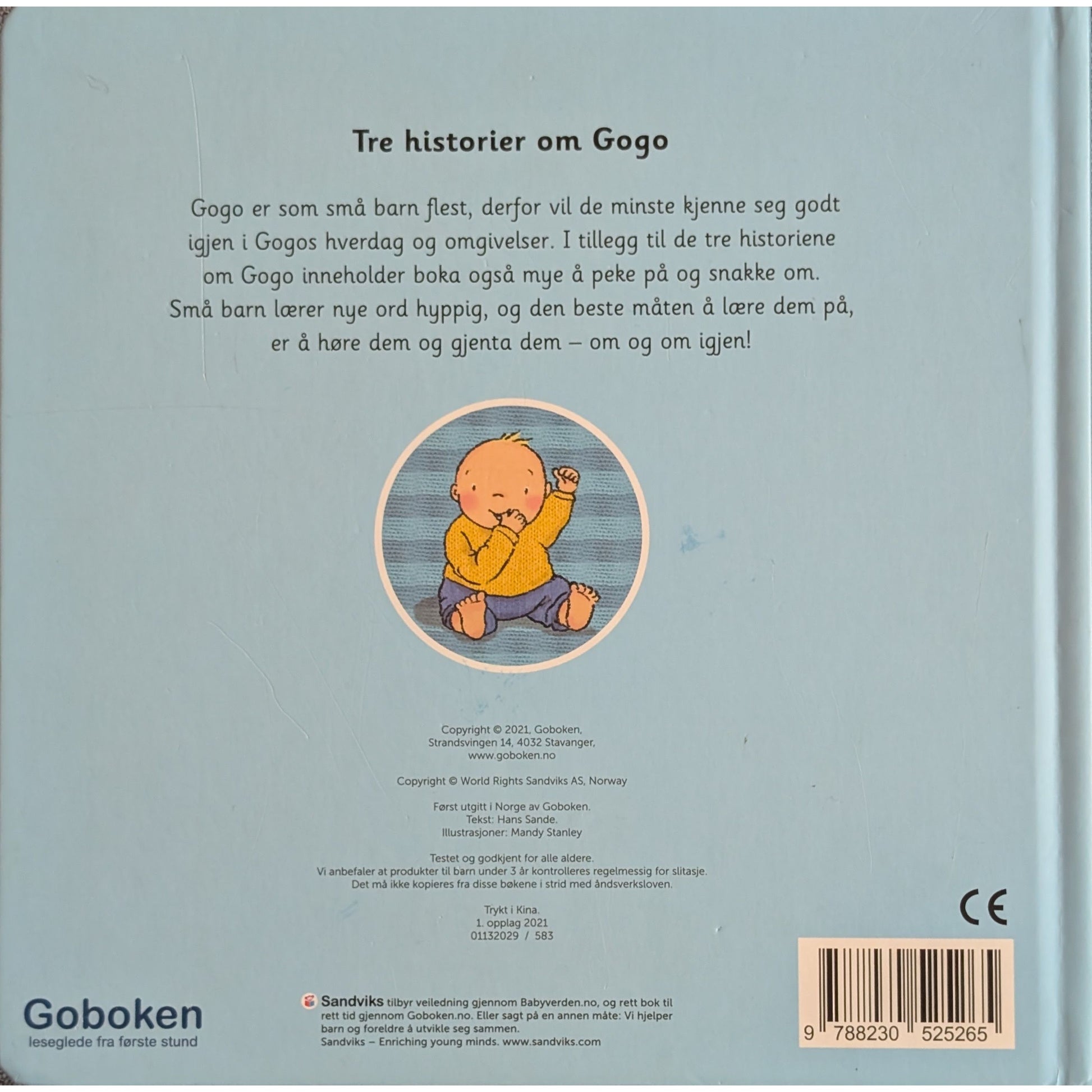Baby Gogo - Tre historier om Gogo. Brukte bøker fra Go'boken