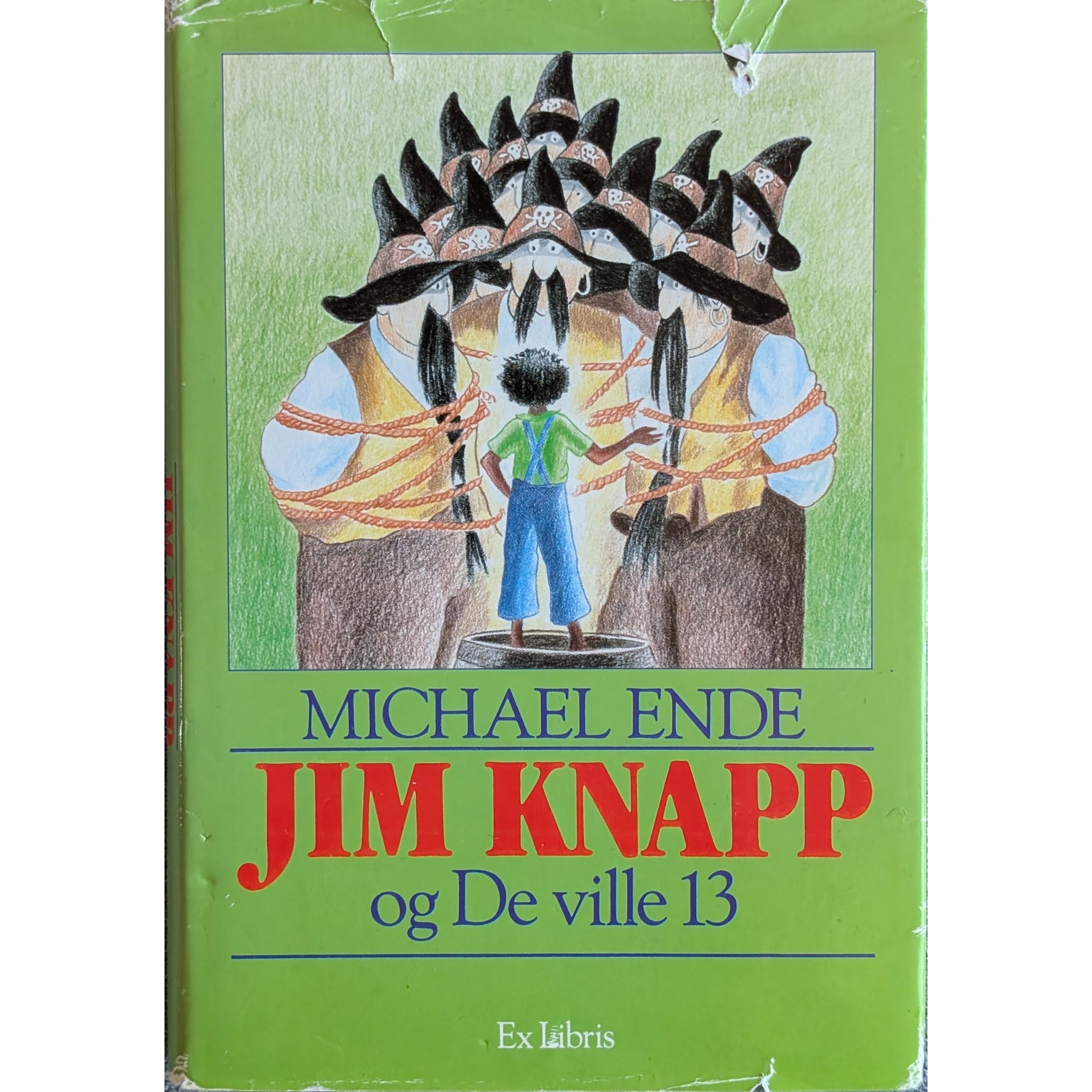 Jim Knapp og De ville 13, brukte bøker av Michael Ende hos Inventaret