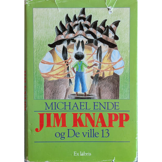 Jim Knapp og De ville 13, brukte bøker av Michael Ende hos Inventaret