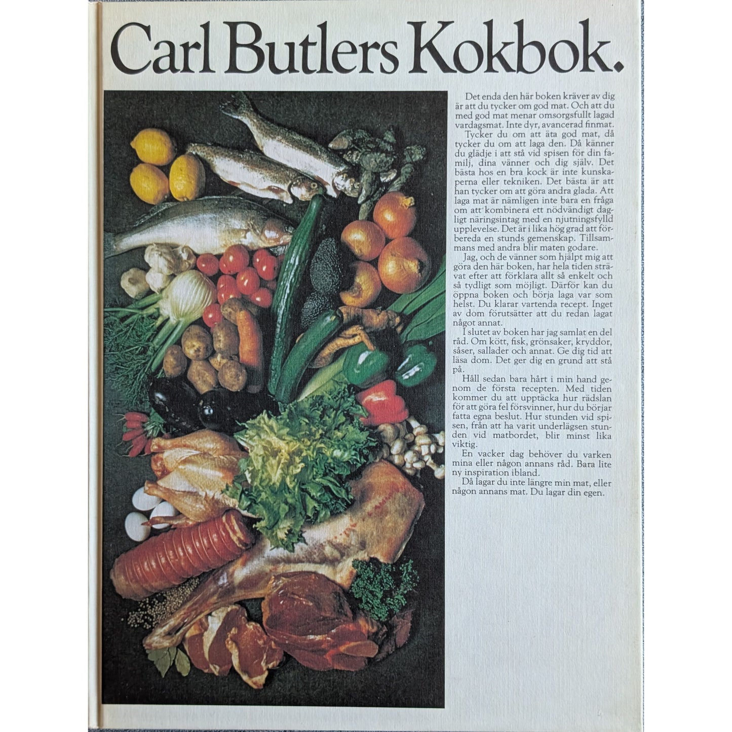 Carl Butlers kokebok. Brukt bok av Carl Butler