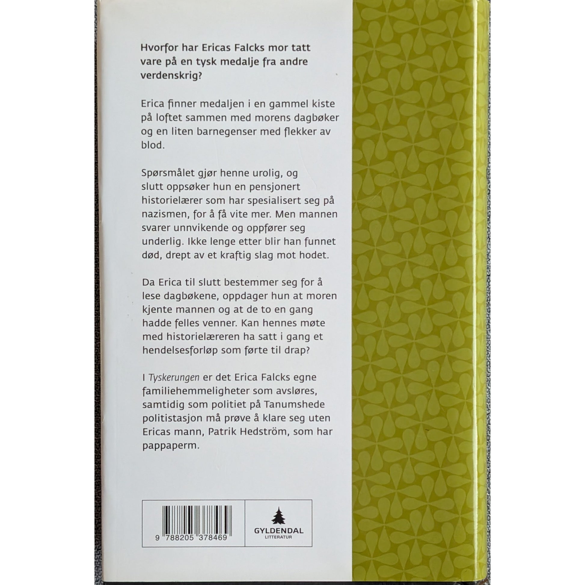 Patrick Hedström og Erica Falck 5 - Tyskerungen, brukte bøker av Camilla Läckberg