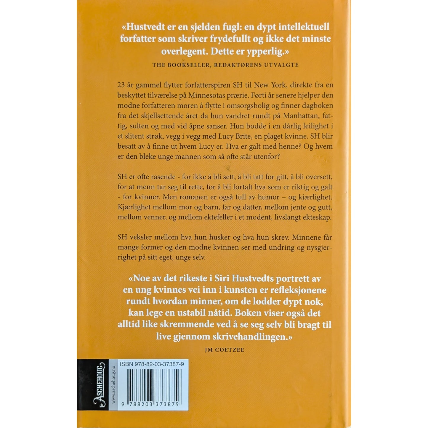 Minner om fremtiden. Brukte bøker av Siri Hustvedt hos Inventaret