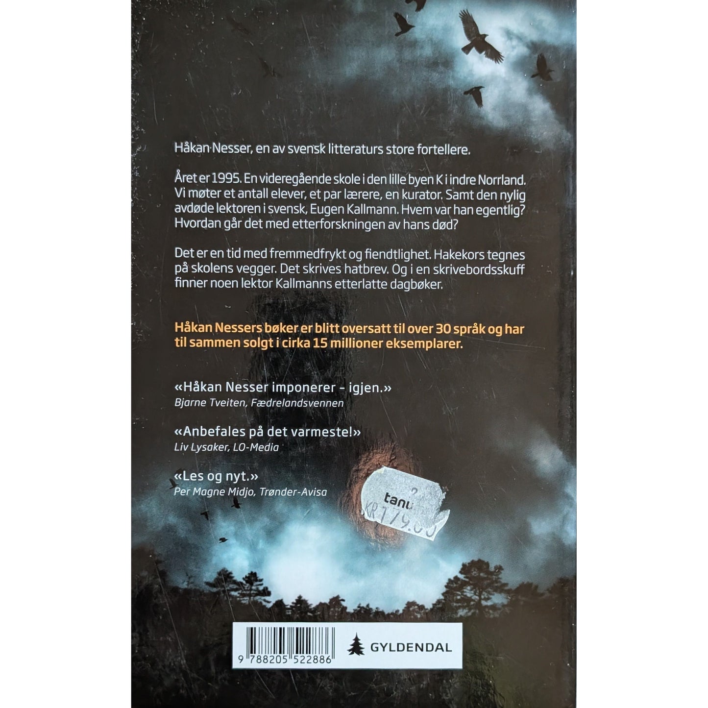 Eugen Kallmanns øyne- Brukte bøker av Håkan Nesser hos Inventaret