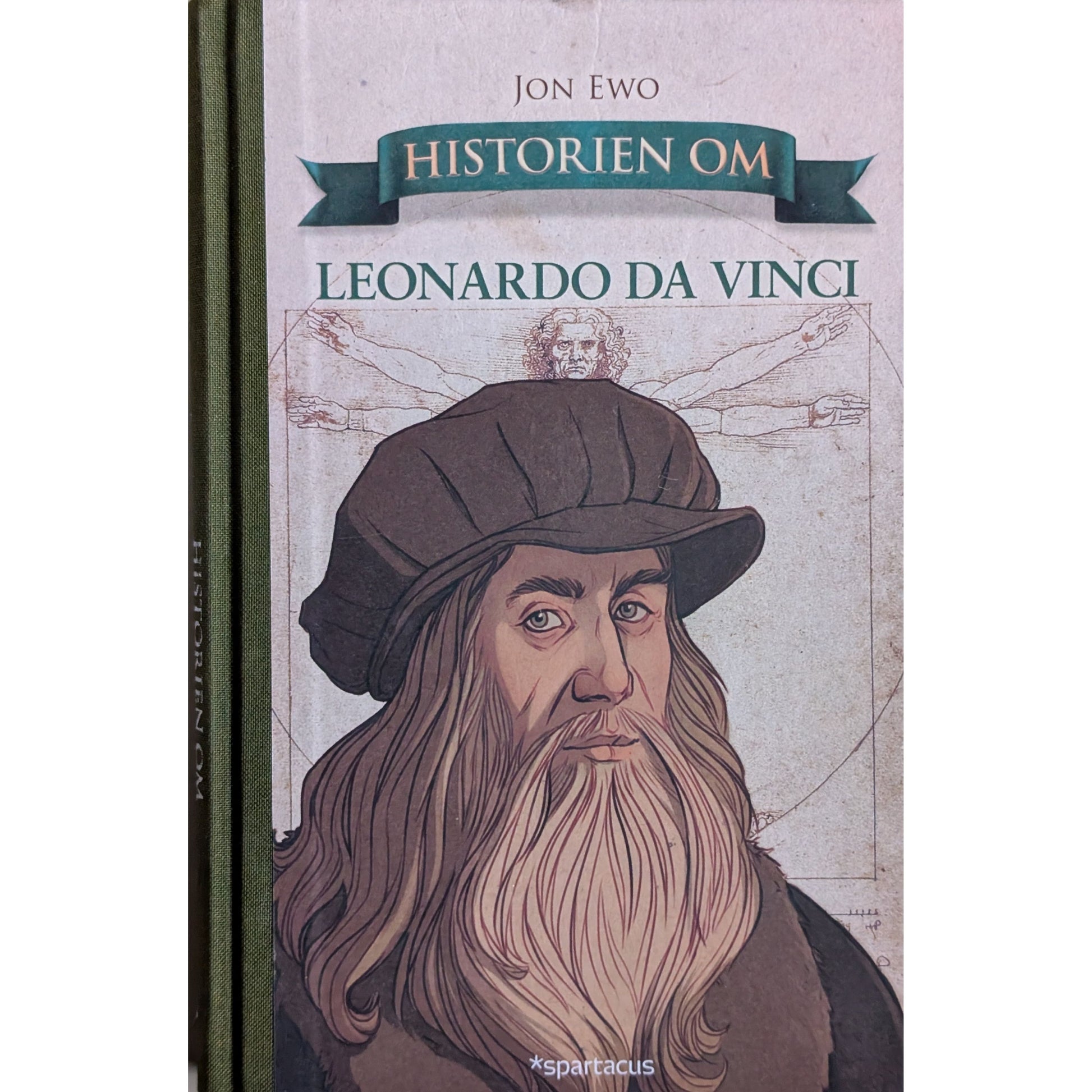 Historien om Leonardo da Vinci- Brukte bøker av Jon Ewo hos Inventaret
