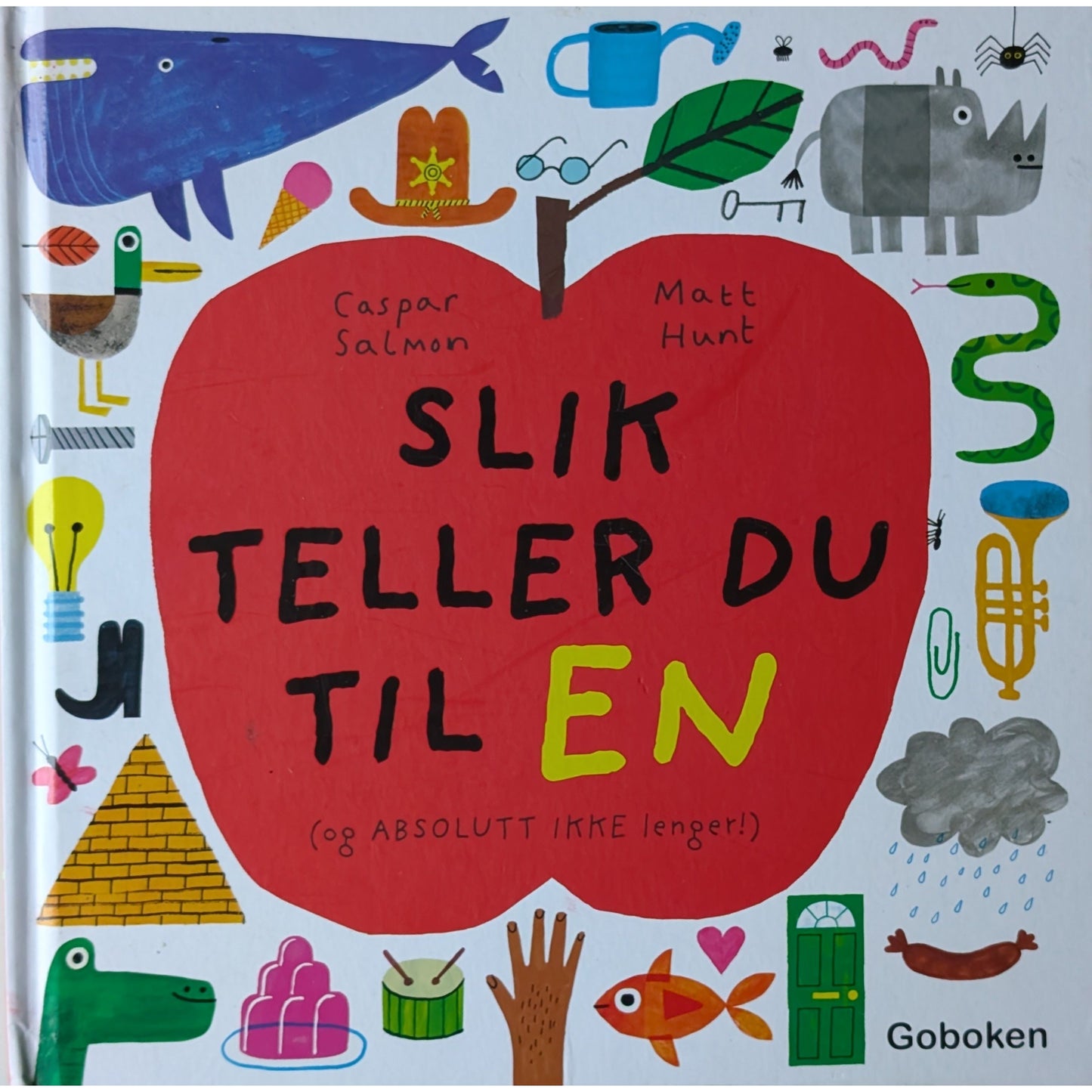 Slik teller du til en. Brukte bøker av Caspar Salmon.  Hos Inventaret 