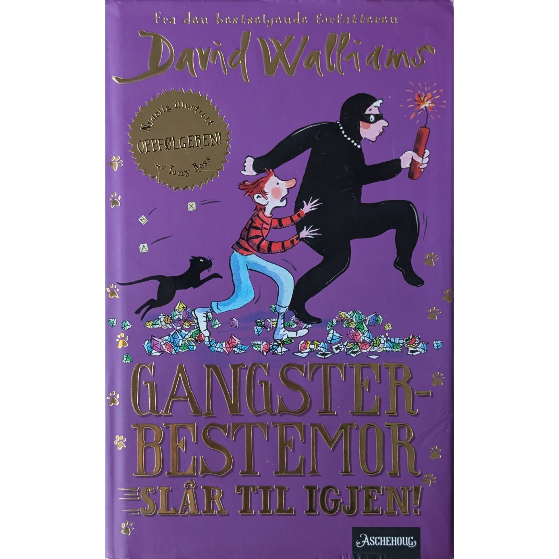 Gangster-bestemor slår til igjen!  Brukte barnebøker av David Walliams