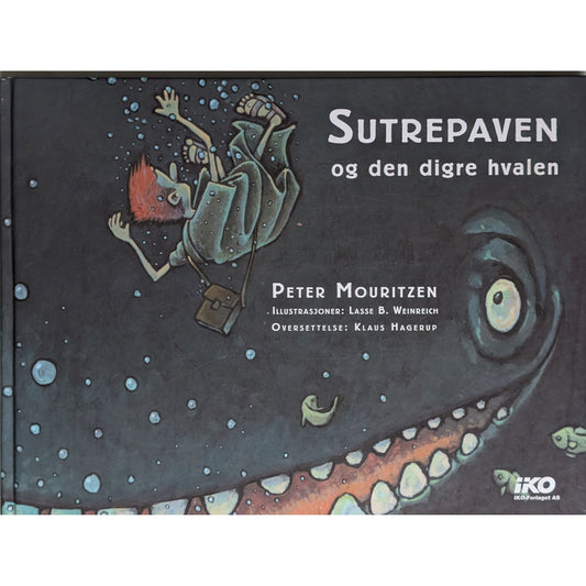 Sutrepaven og den digre hvalen - brukte bøker av Peter Mouritzen