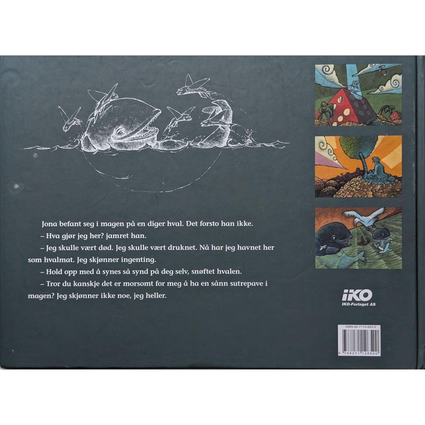 Sutrepaven og den digre hvalen - brukte bøker av Peter Mouritzen