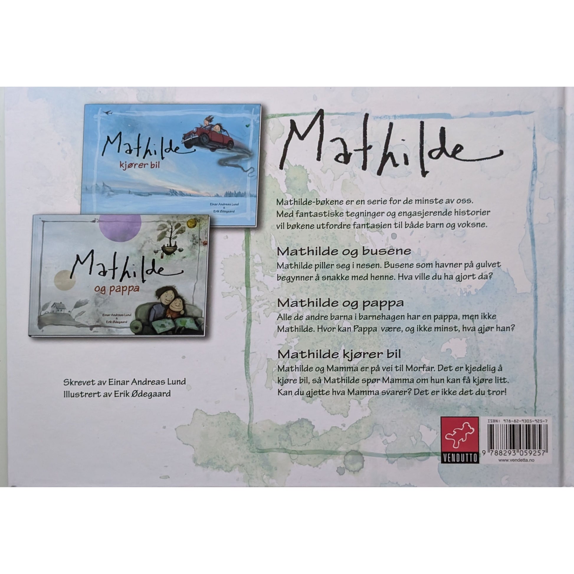 Mathilde og busene - brukte bøker av Einar Andreas Lund fra Inventaret