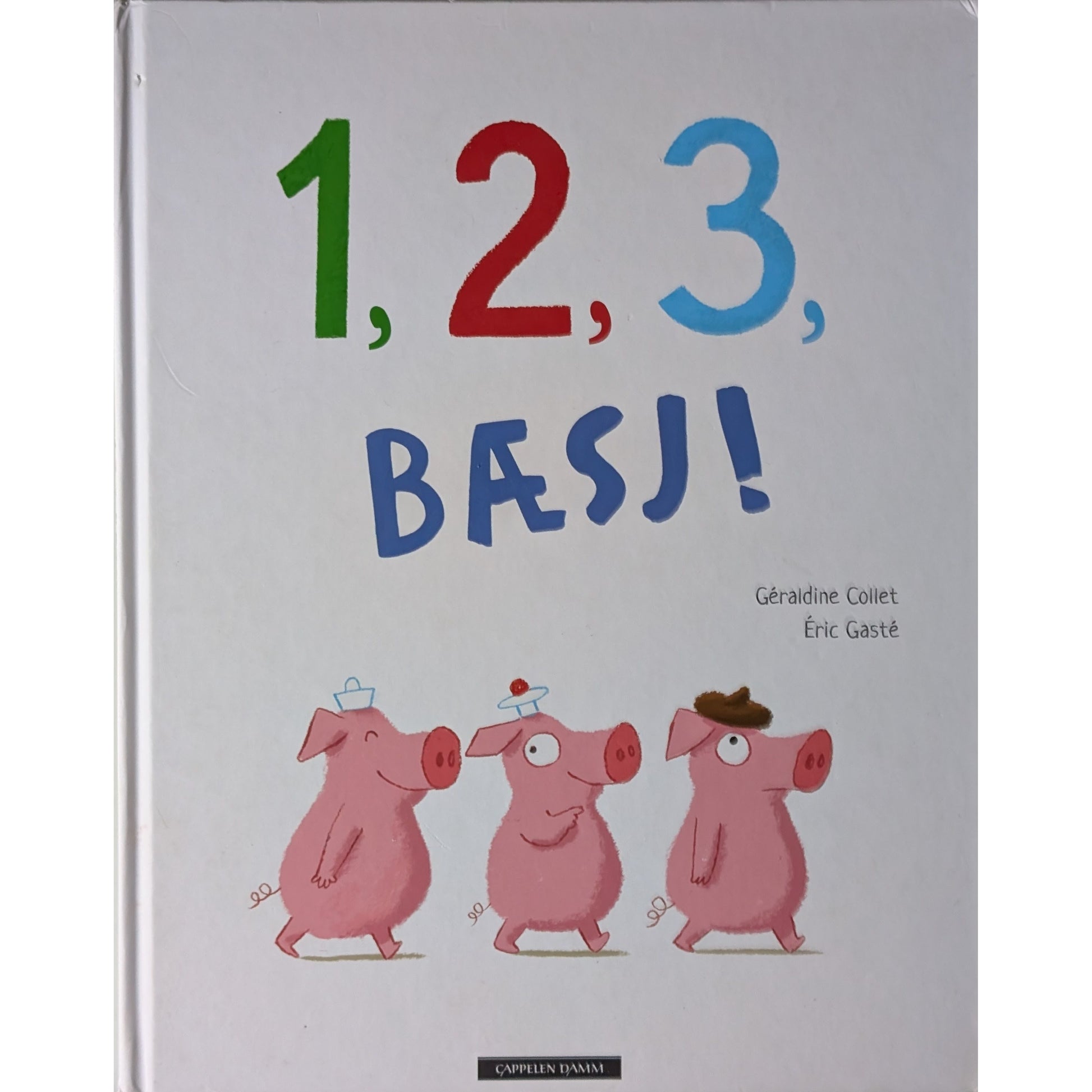 1,2,3,sj Bæsj! Brukte tellebøker av Géraldine Collet fra Inventaret