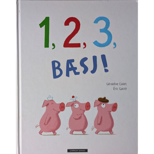 1,2,3,sj Bæsj! Brukte tellebøker av Géraldine Collet fra Inventaret