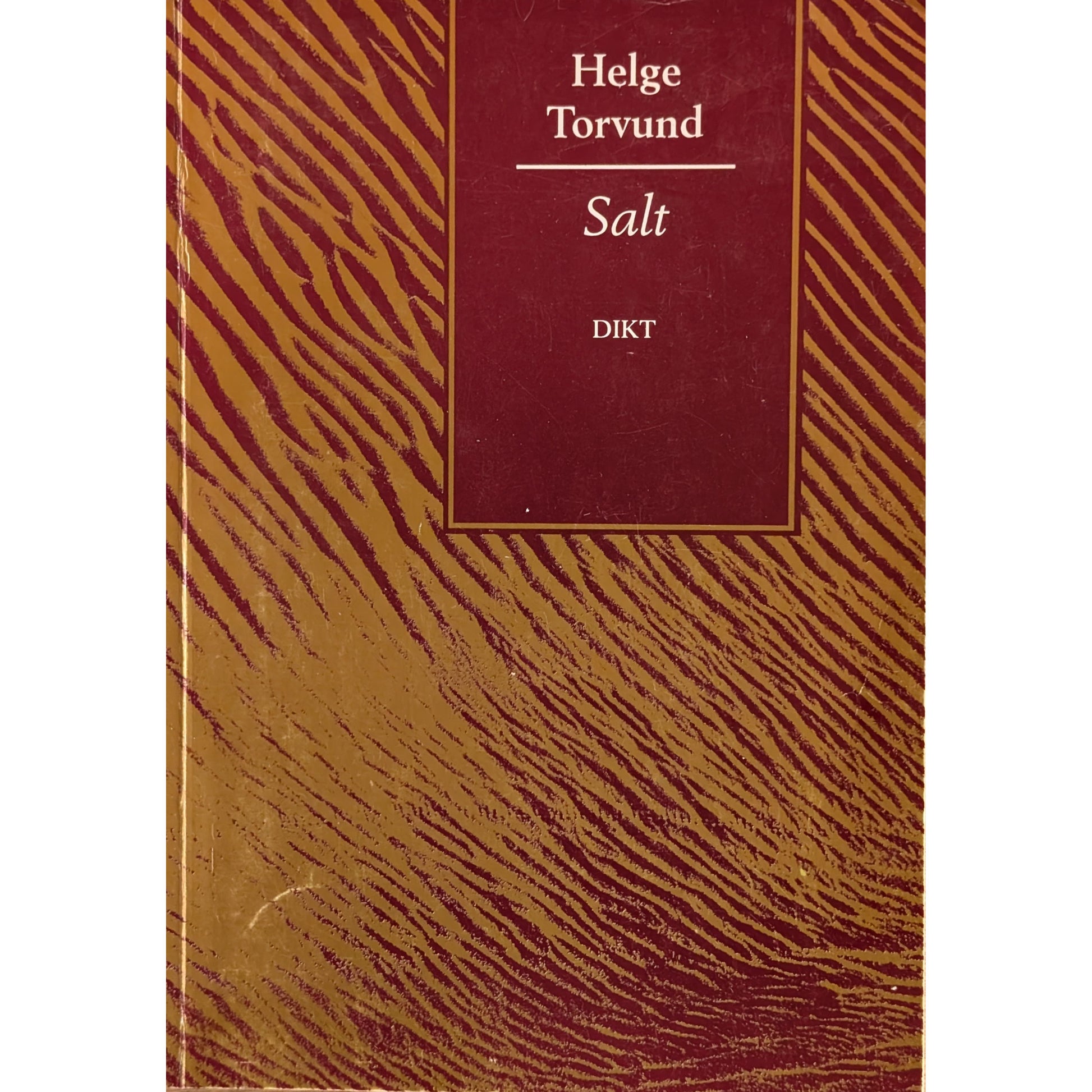 Salt. Brukte bøker av Helge Torvund. Dikt.  Inventaret bokhandel
