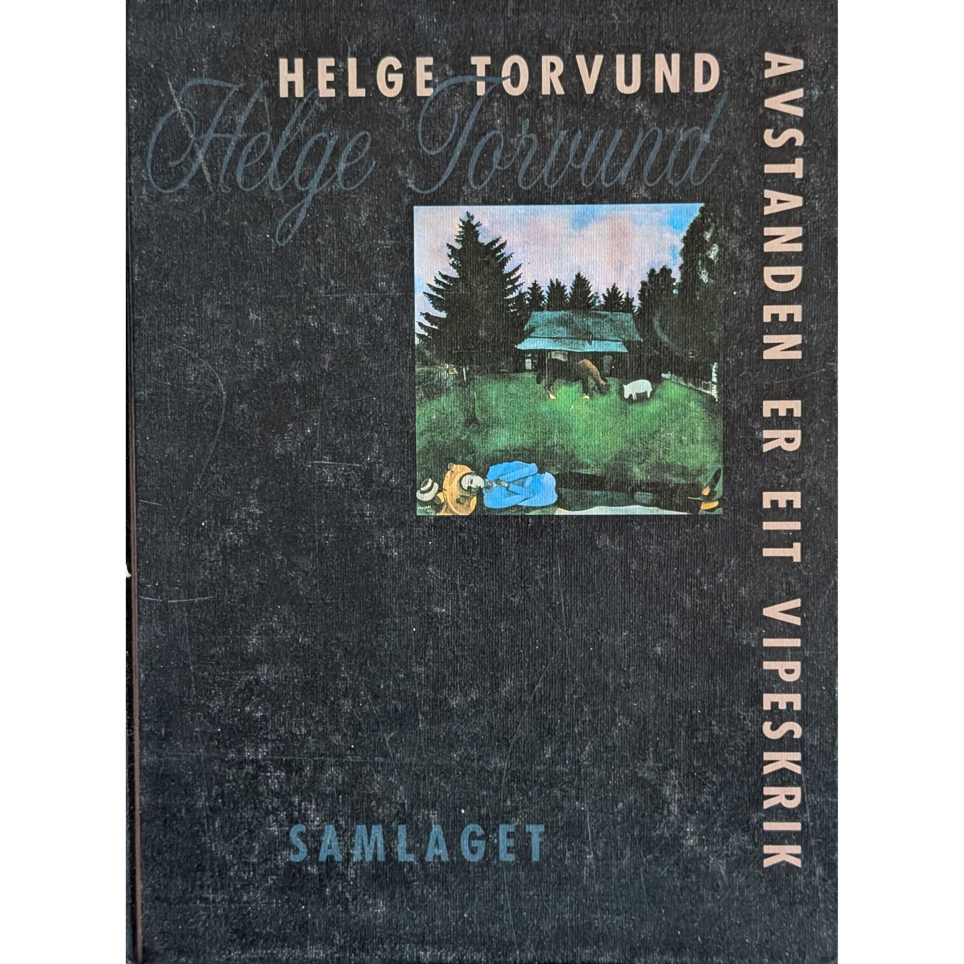 Avstanden er eit vipeskrik. Brukte bøker av Helge Torvund. Inventaret