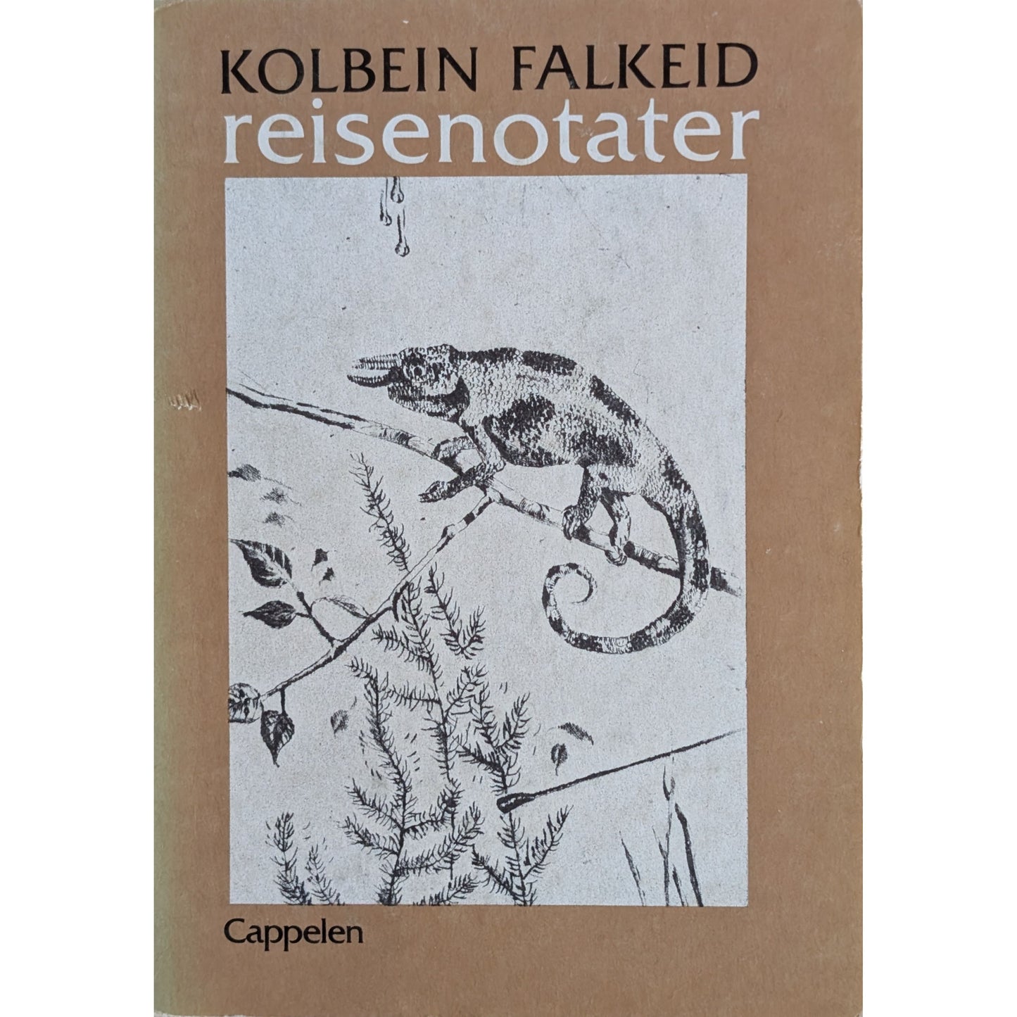 Reisenotater. Brukte bøker av Kolbein Falkeid. Dikt hos Inventaret