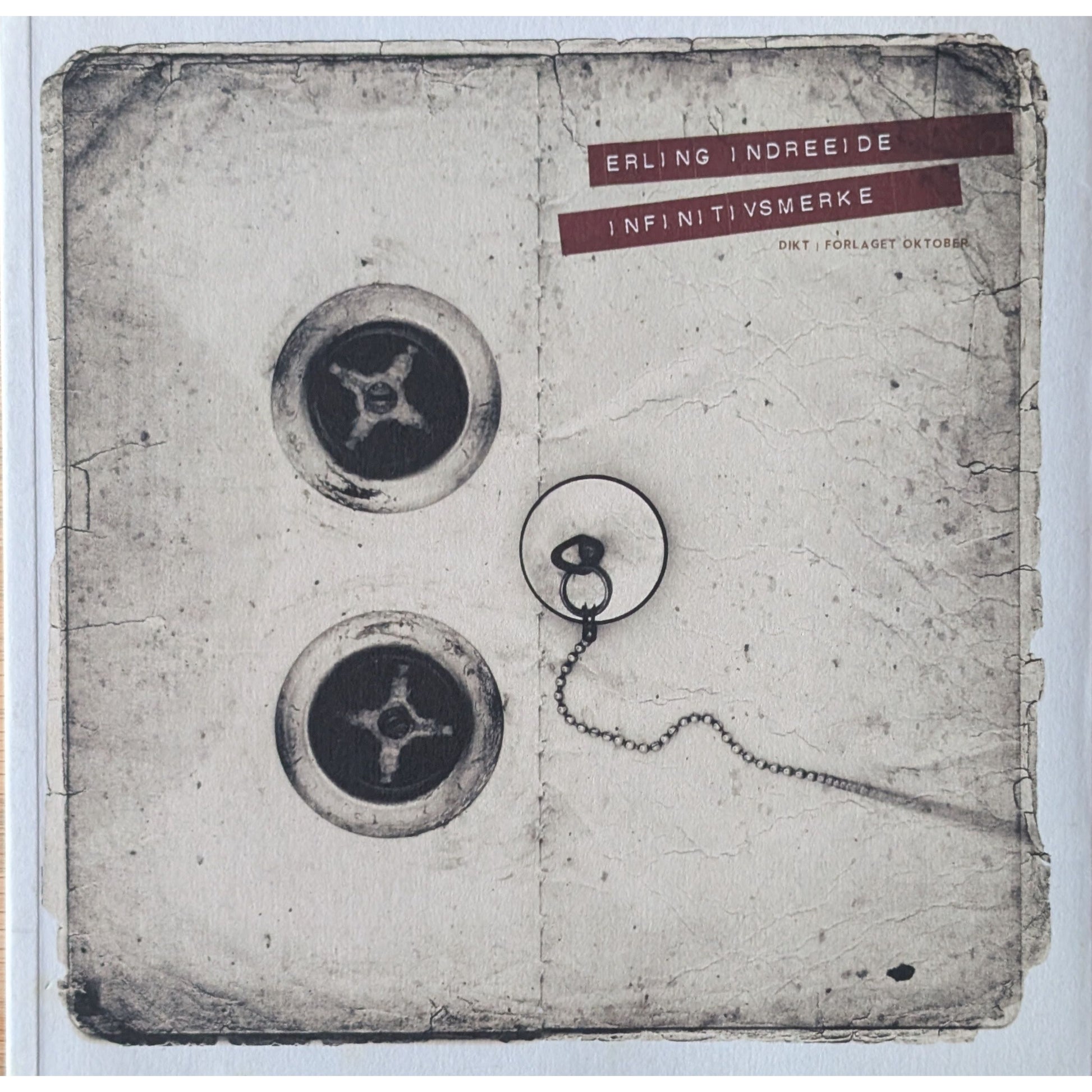 Infinitivsmerke. Brukte bøker av Erling Indreeide. Dikt.  Inventaret