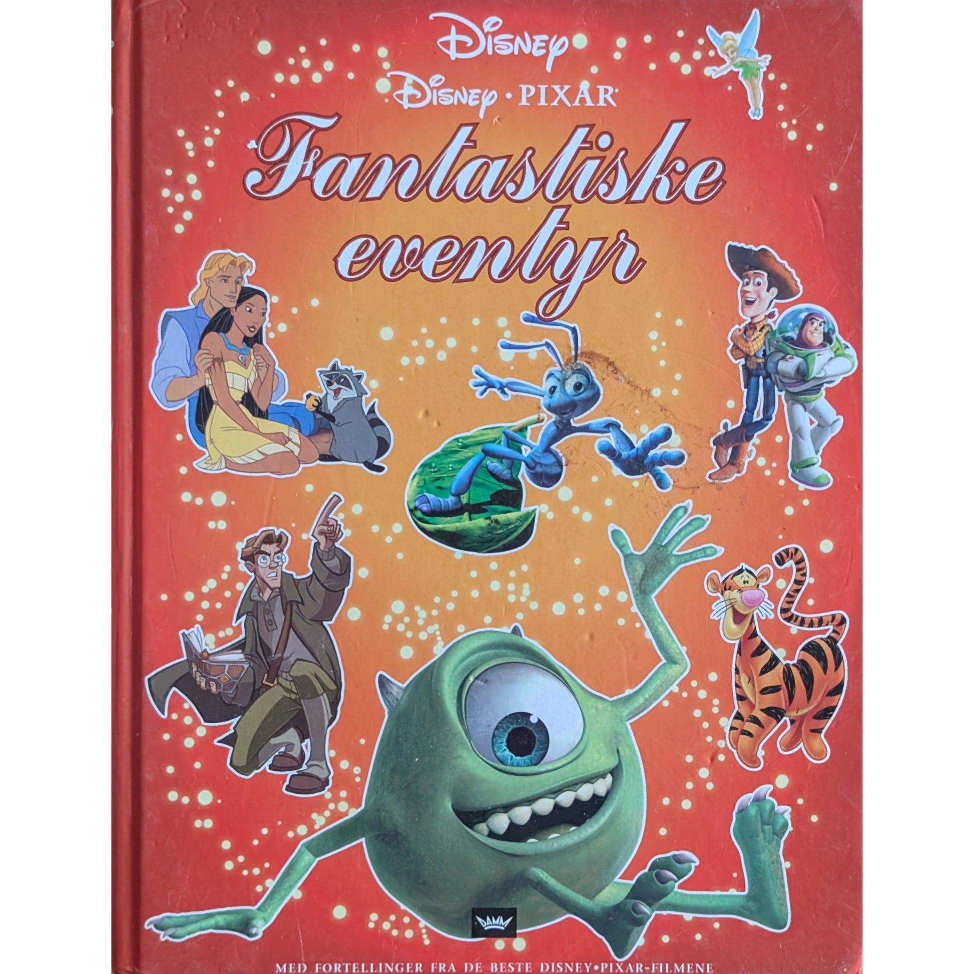 Disney Pixar: Fantastiske eventyr. Brukte eventyrbøker hos Inventaret