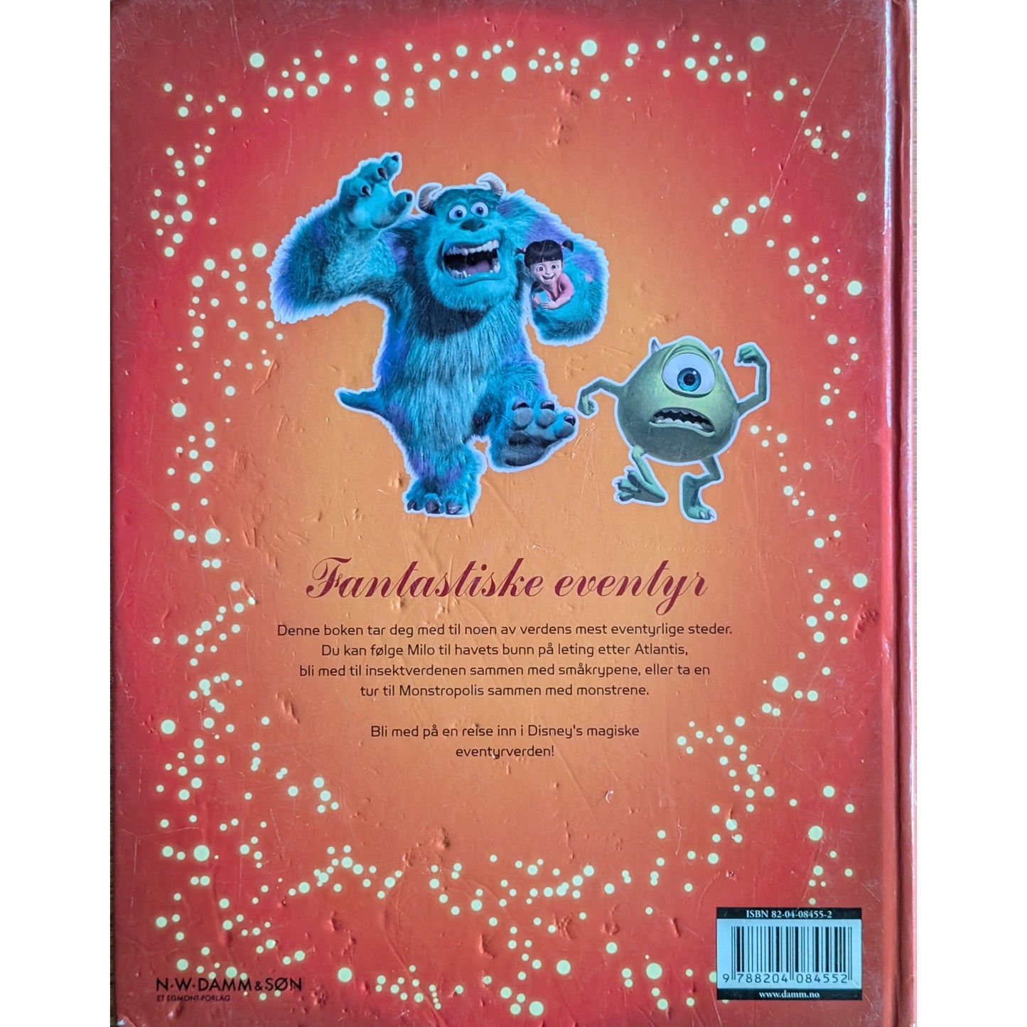 Disney Pixar: Fantastiske eventyr. Brukte eventyrbøker hos Inventaret