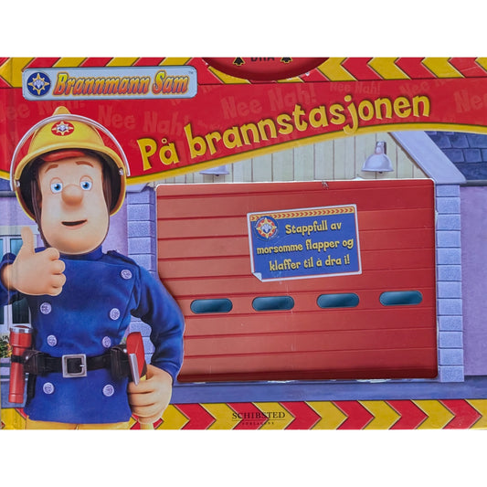 Brannmann Sam: På brannstasjonen - brukte klaffebøker om Brannmann Sam