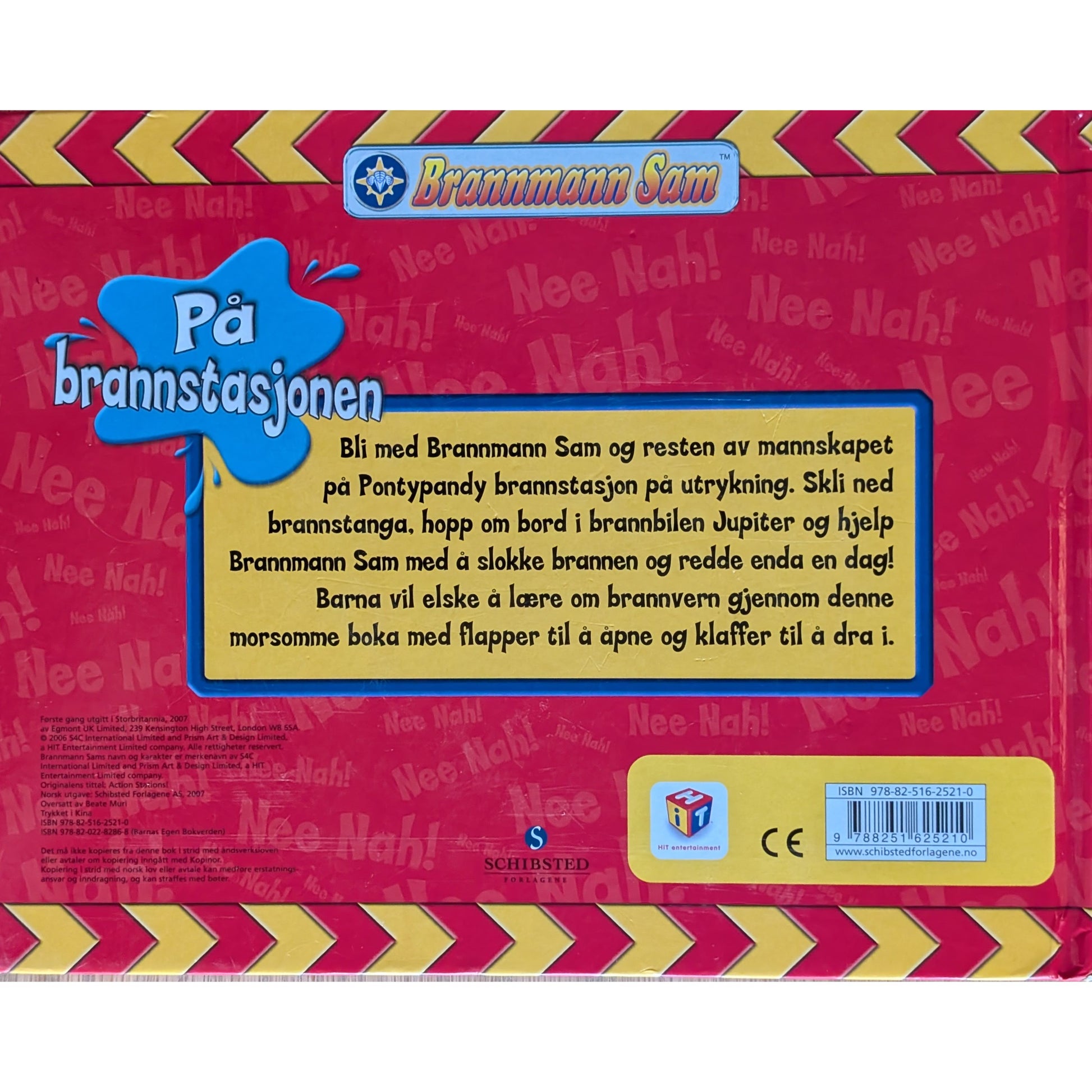 Brannmann Sam: På brannstasjonen - brukte klaffebøker om Brannmann Sam