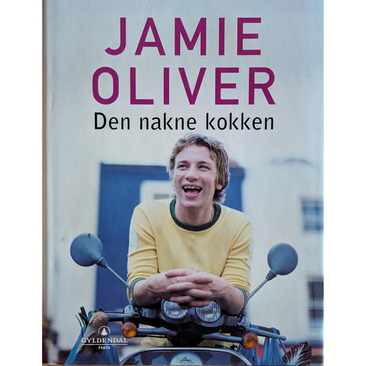 Den nakne kokken. Brukt kokebok av Jamie Oliver. Kokebøker. Inventaret