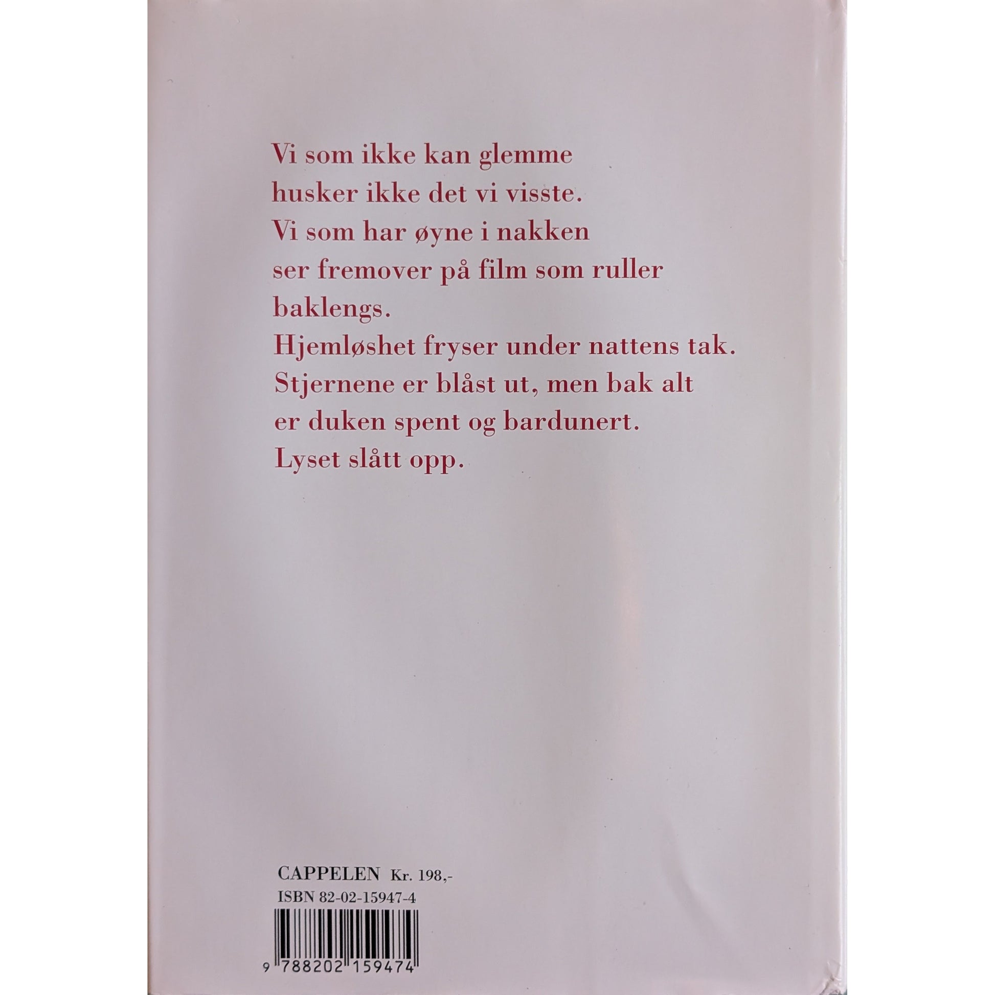 Utrøstelig bøddel. Brukte bøker av Kolbein Falkeid. Dikt hos Inventaret