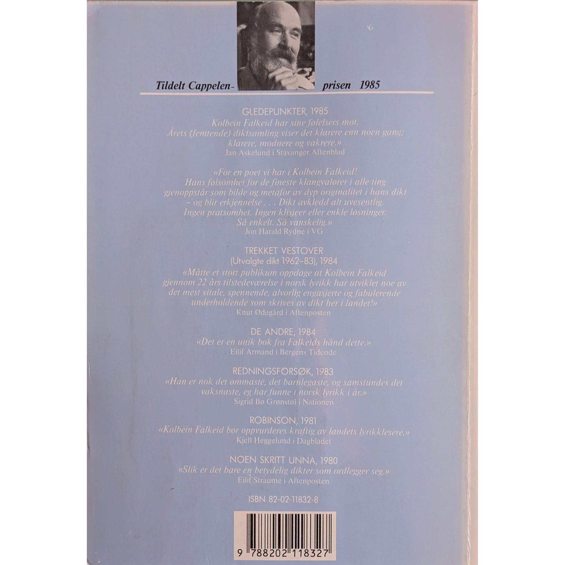 Kaffekjelens vinger. Brukte bøker av Kolbein Falkeid. Dikt hos Inventaret