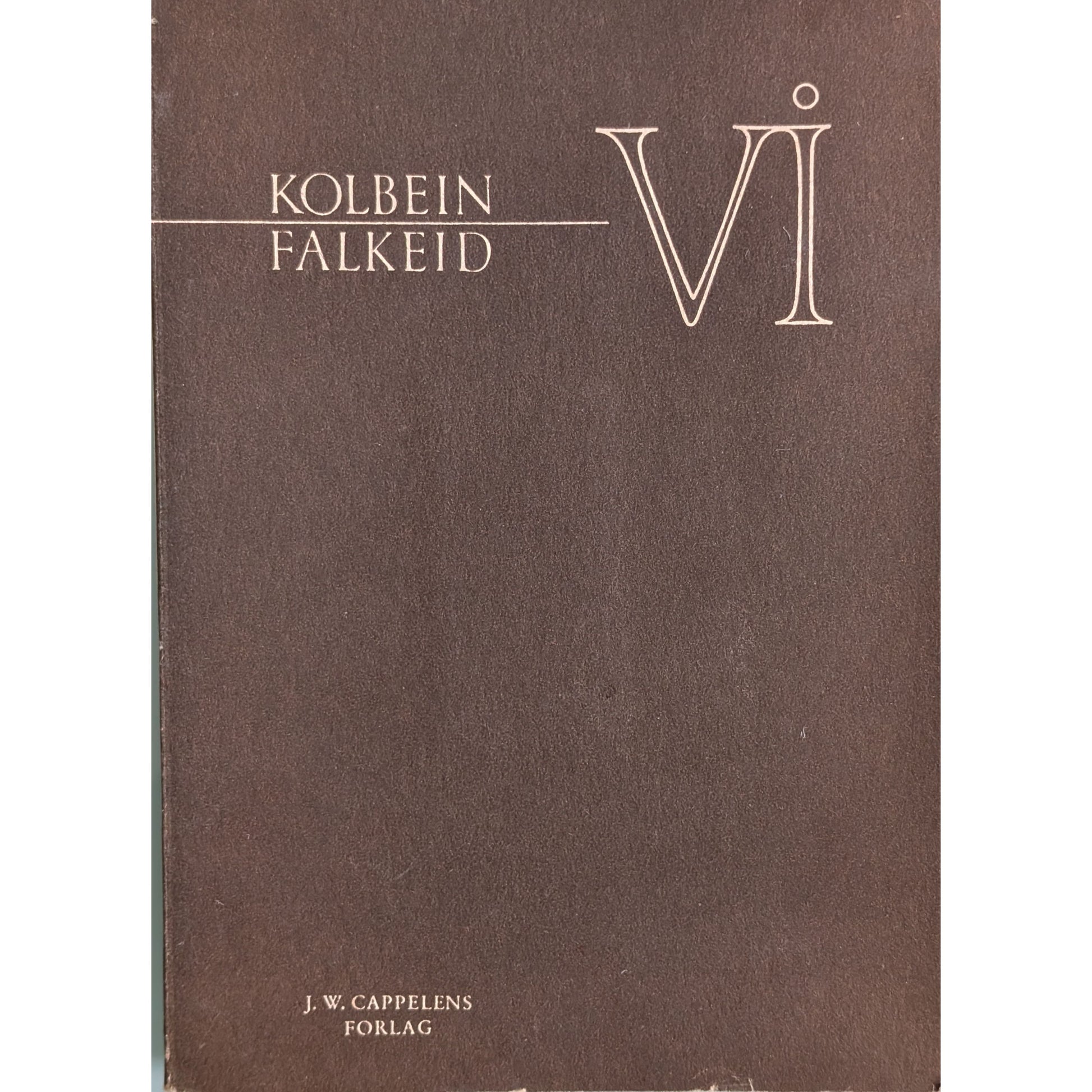 Vi. Brukte bøker av Kolbein Falkeid. Dikt hos Inventaret