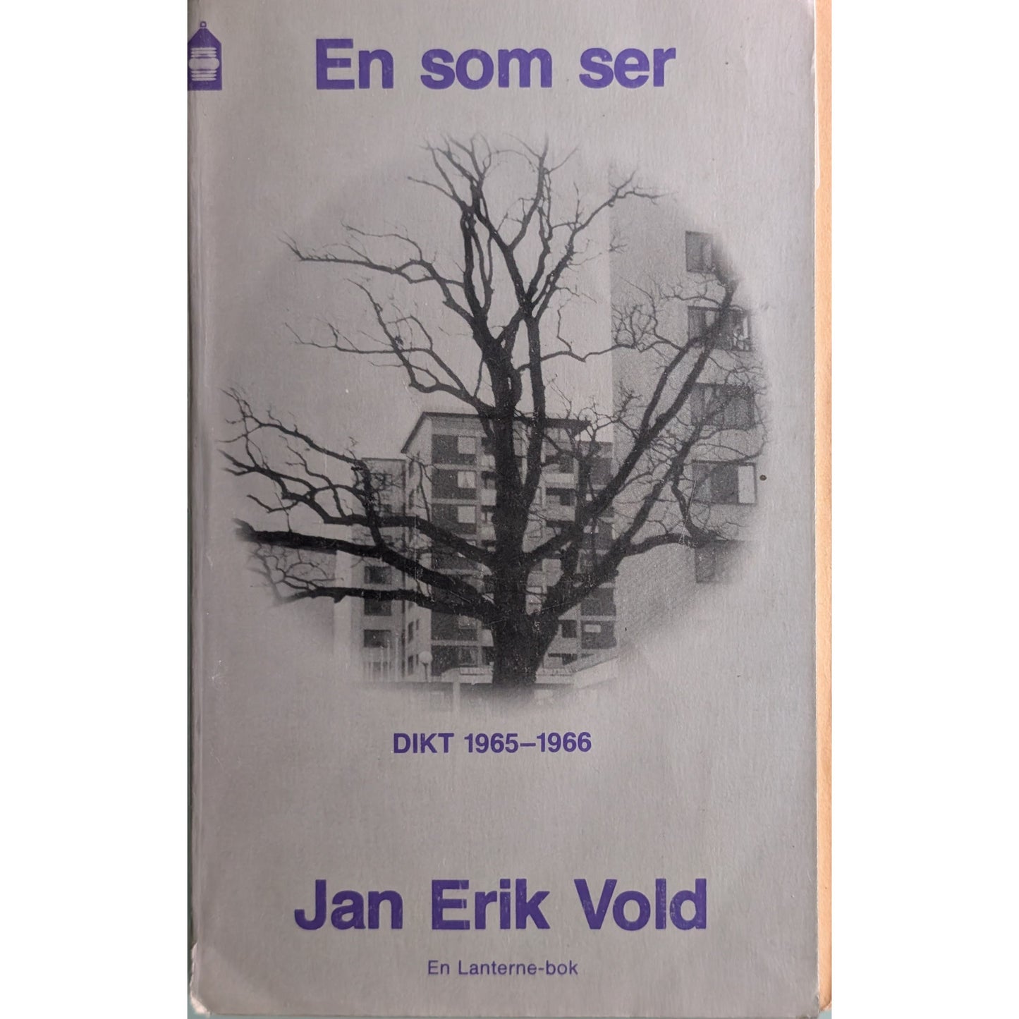 En som ser. Dikt 1965-1966  av Jan Erik Vold. Brukte bøker.