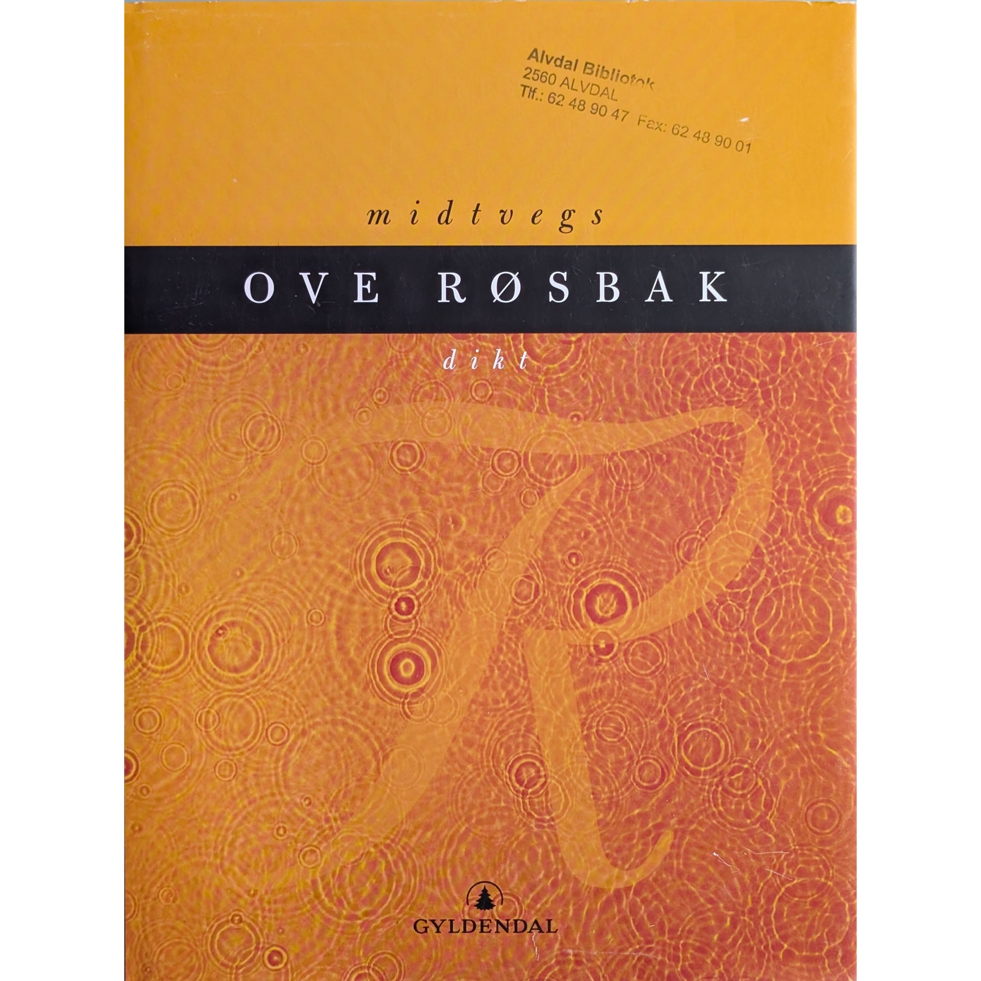 Midtvegs. Dikt. Brukte bøker av Ove Røsbak. Inventaret bruktbokhandel