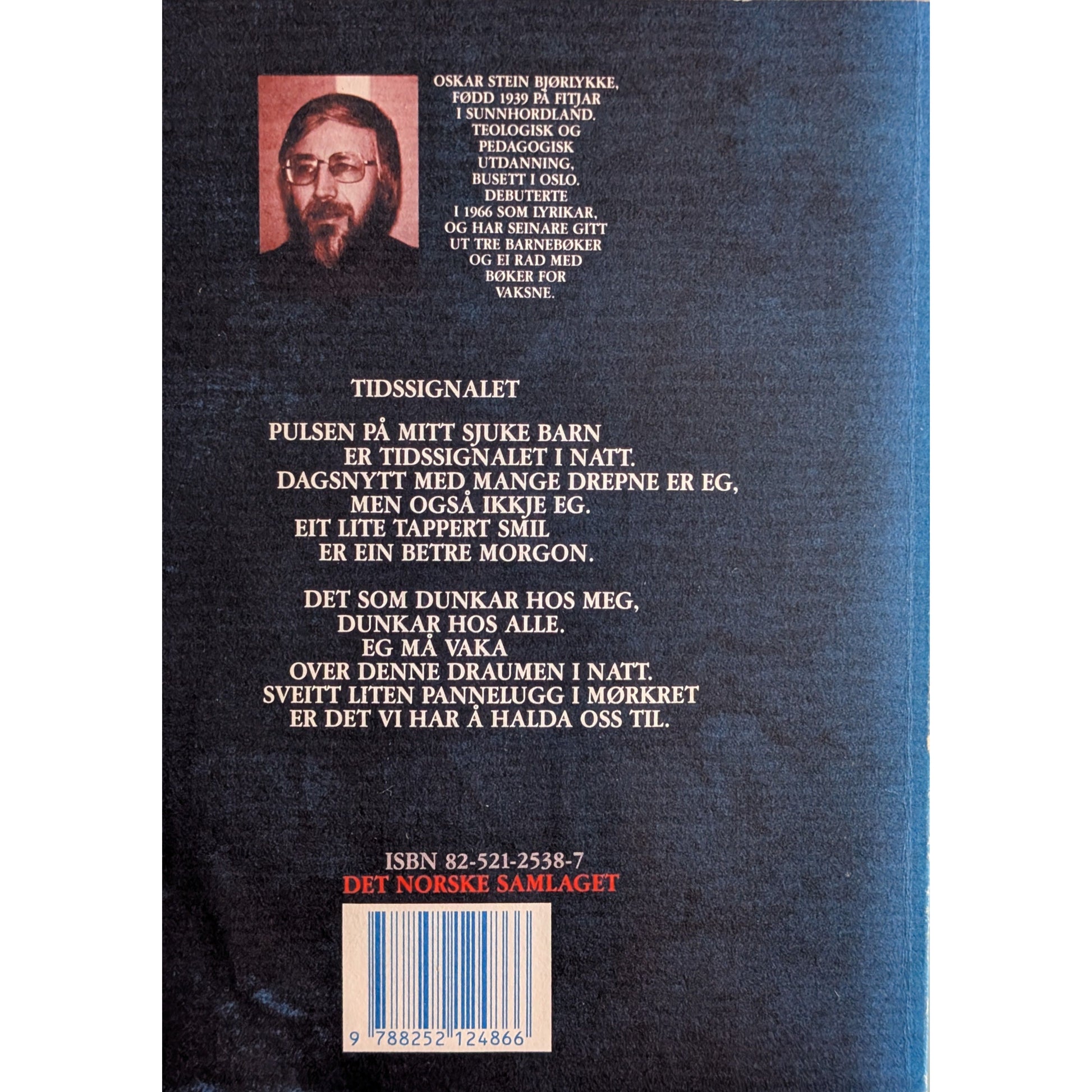 Forklåringar. Dikt. Brukte bøker av Oskar Stein Bjørlykke.