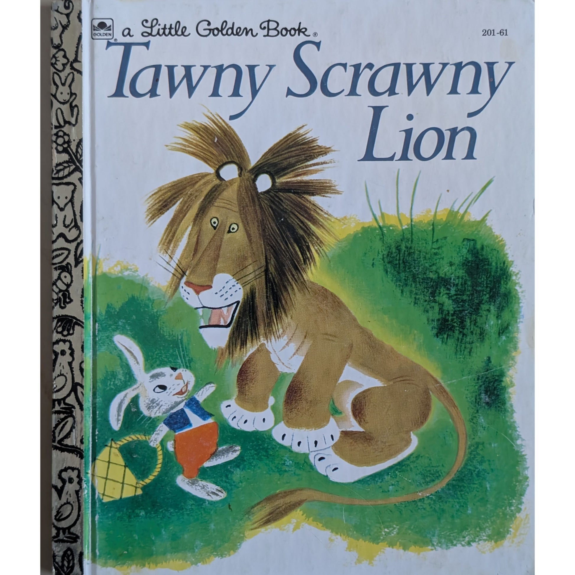 Tawny Scrawny Lion. A Little Golden Book - Brukte bøker hos Inventaret