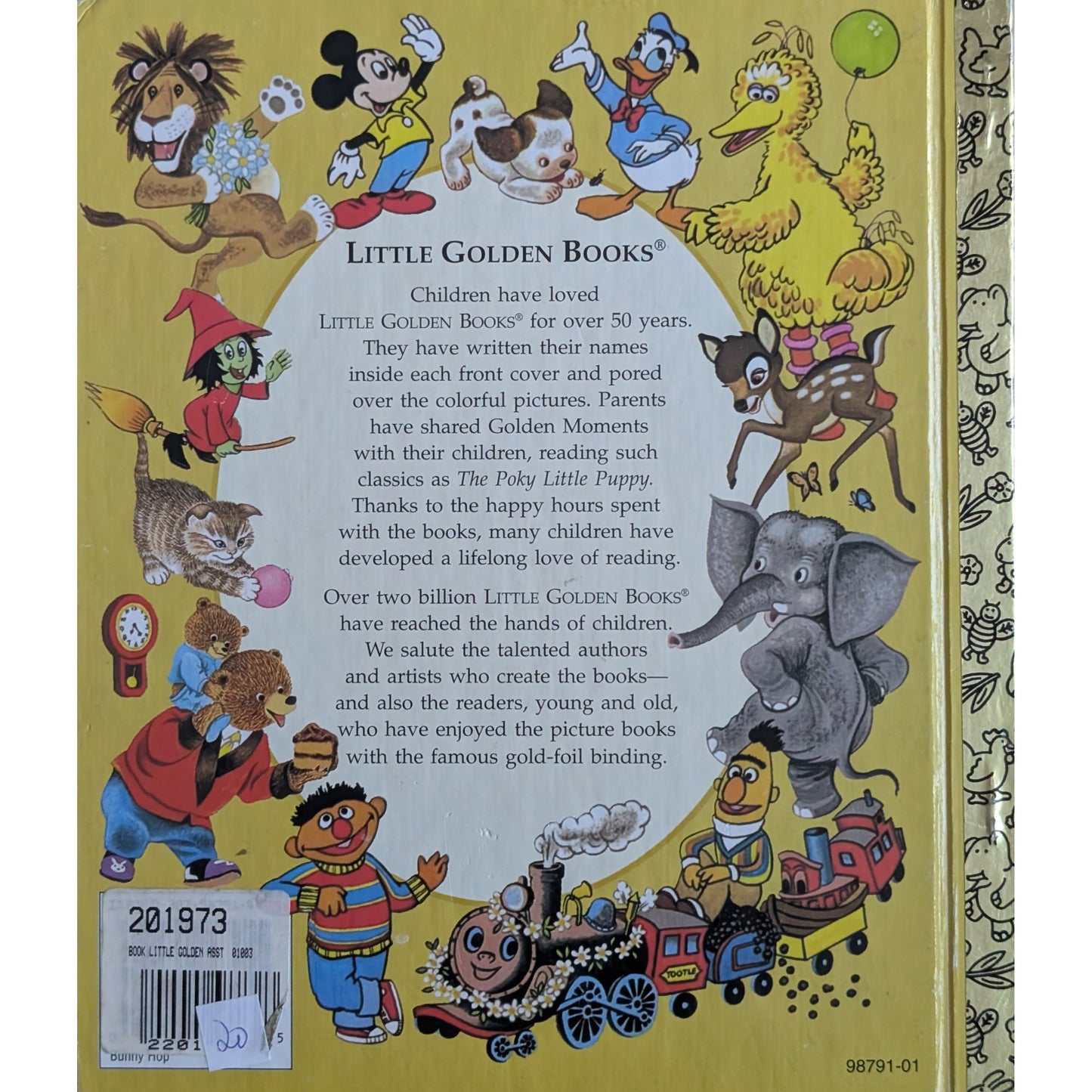 The Bunny Hop. A Little Golden Book. Brukte bøker hos Inventaret