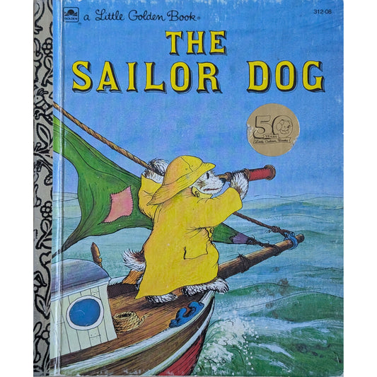The Sailor Dog. A Little Golden Book. Brukte bøker hos Inventaret