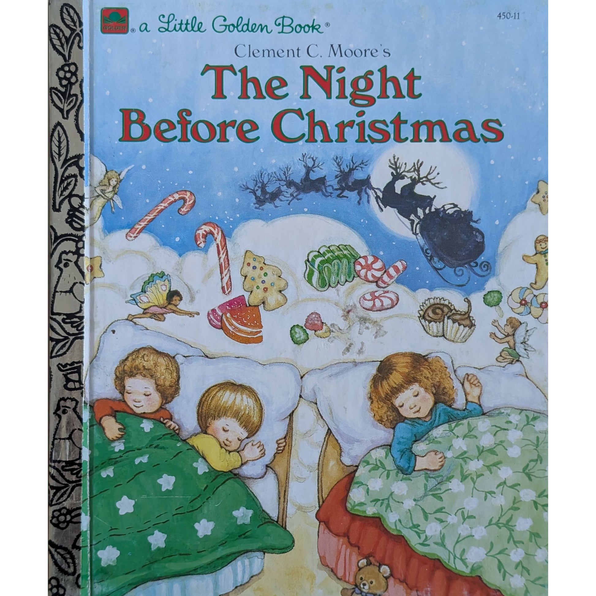 The Night Before Christmas. A Little Golden Book. Brukte bøker