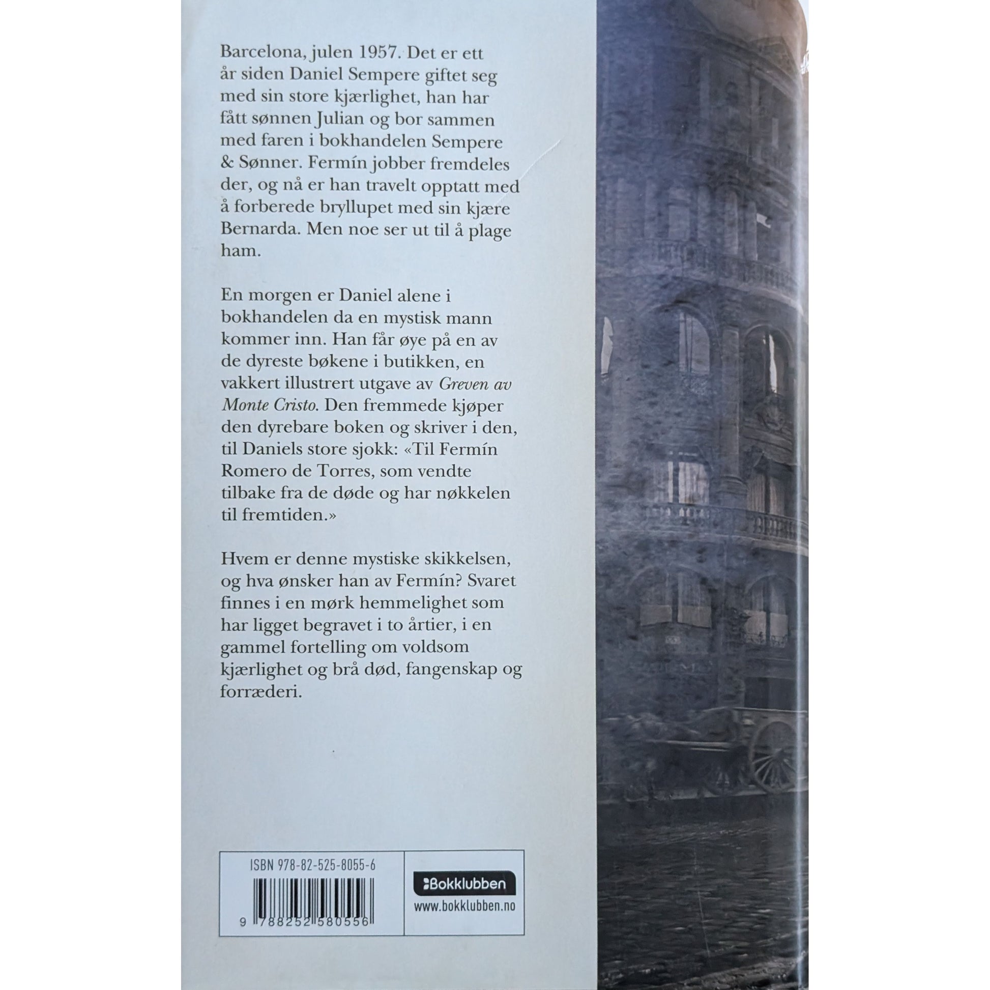 Himmelens fange. Brukte bøker av Carlos Ruiz Zafón hos Inventaret