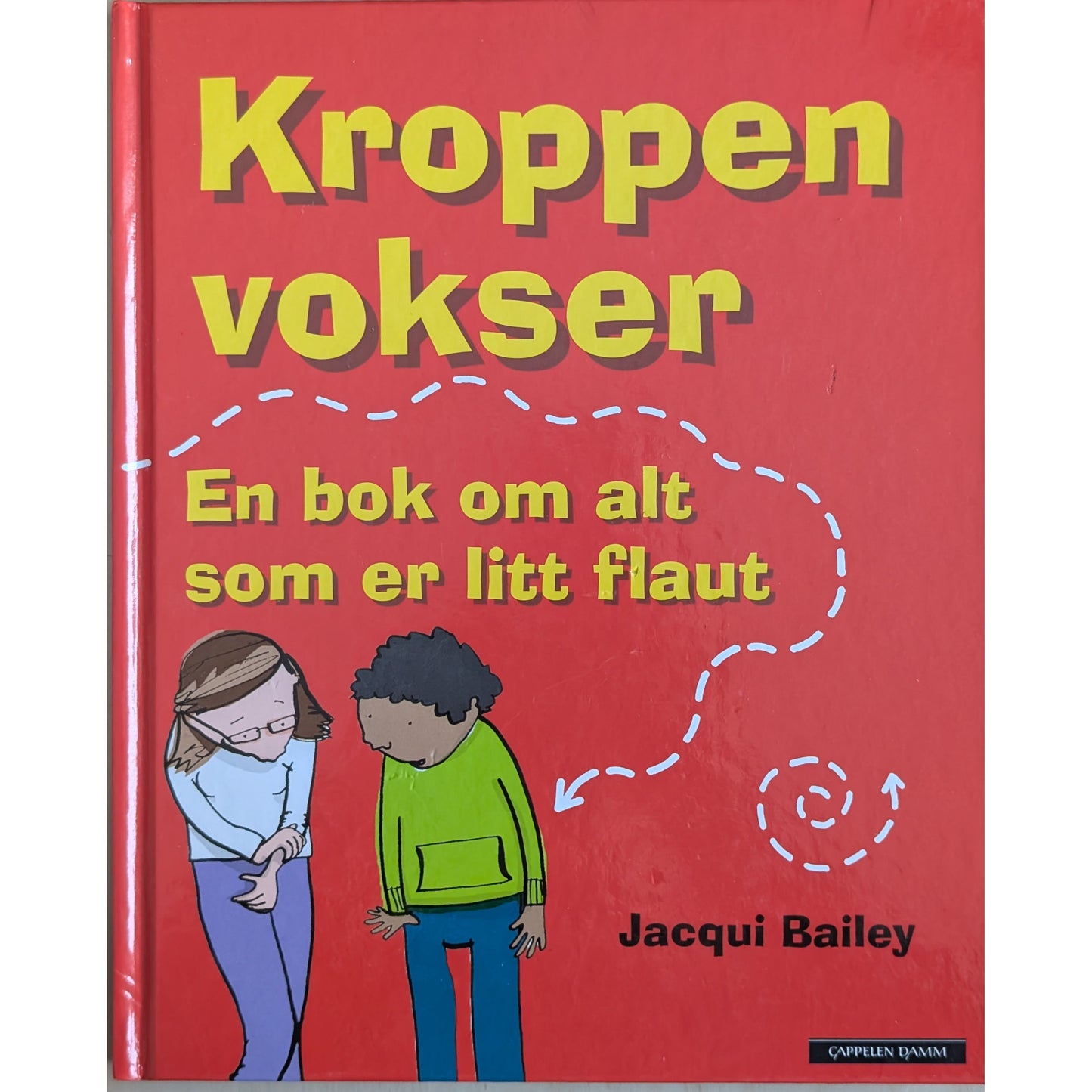 Kroppen vokser - Brukte faktabøker av Jacqui Bailey om puberteten