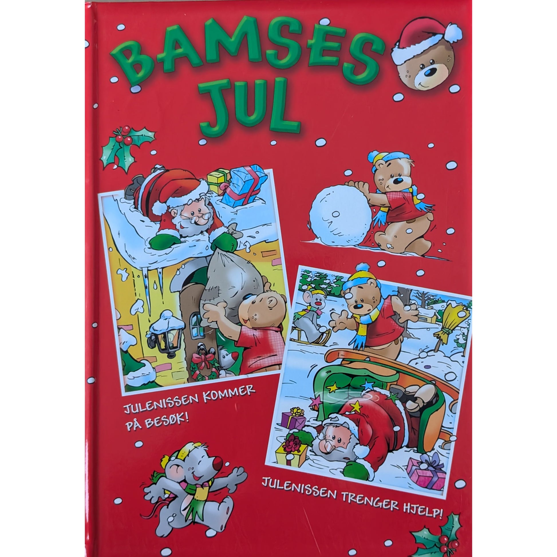 Bamses jul. 2 bøker i 1. Brukte julebøker av Jan Ivens hos Inventaret