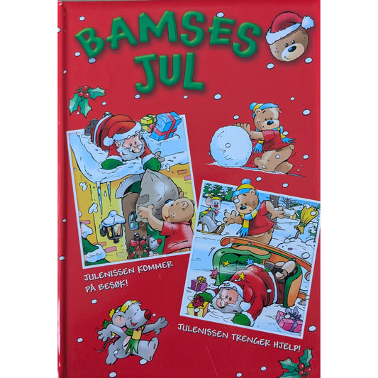 Bamses jul. 2 bøker i 1. Brukte julebøker av Jan Ivens hos Inventaret