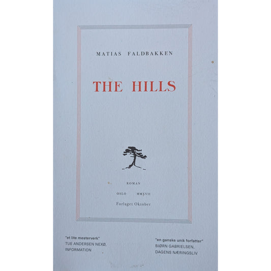 The Hills. Brukte bøker av Matias Faldbakken hos Inventaret
